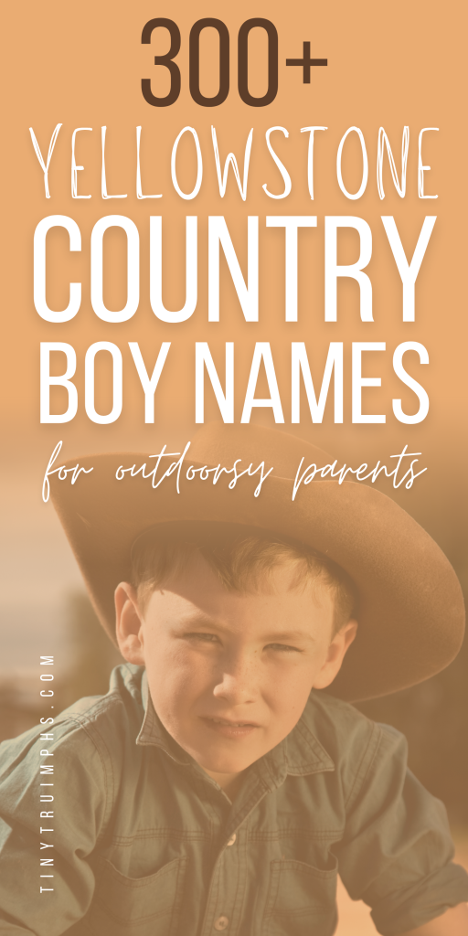 Country Boy Names