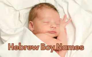 Hebrew Boy Names