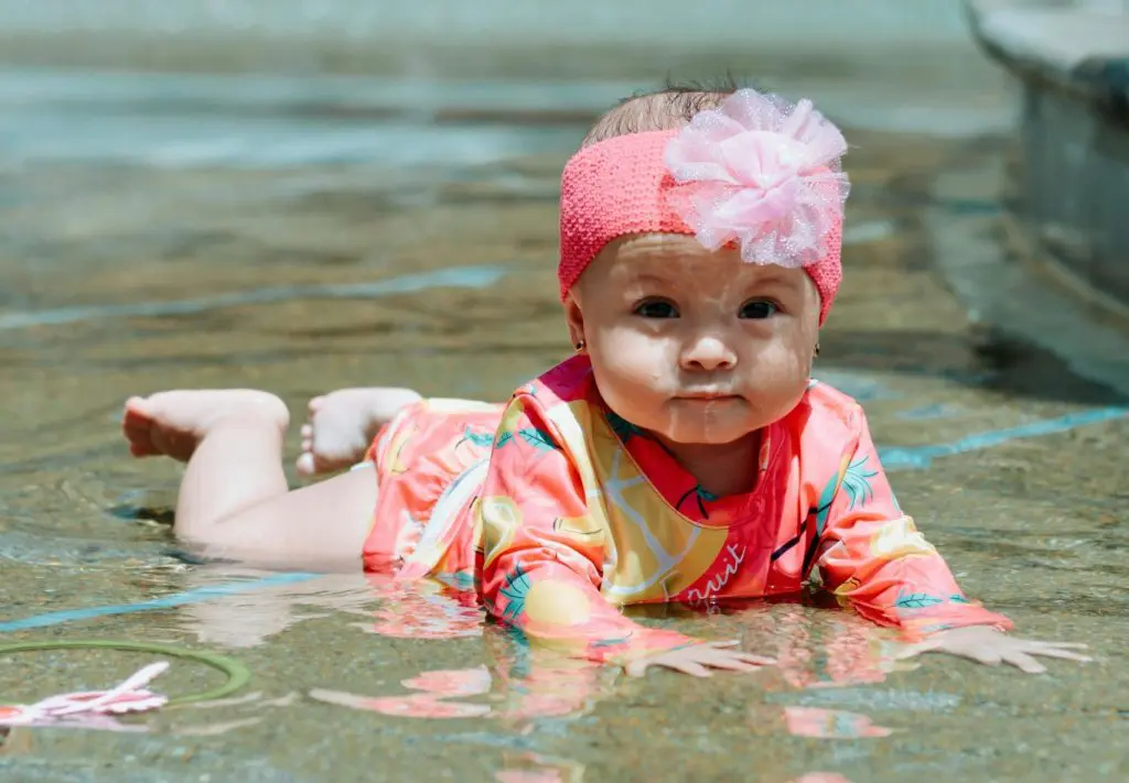 Unique Girl Names That Start With A 20 A Cute Baby Swimming