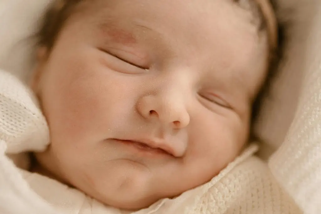 250+ Short and Sweet Three Letter Boy Names 11 Face of Sleeping Baby