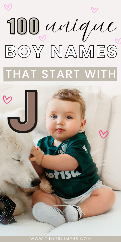 Unique Boy Names That Start With J