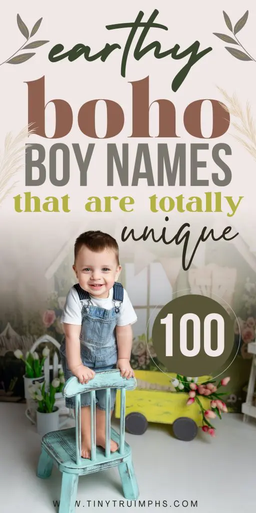 Earthy Boho Boy Names