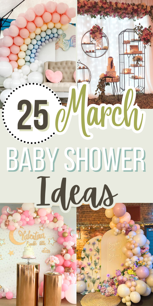 25 March Baby Shower Themes Celebrating Spring 2 March Baby Shower Ideas