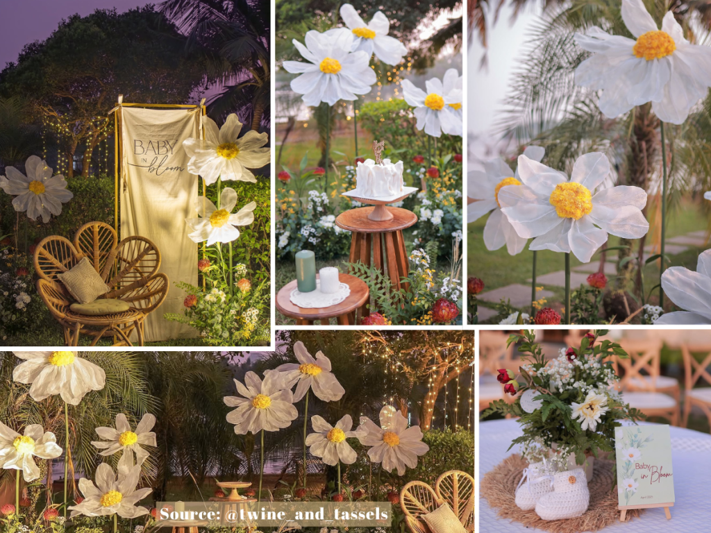 30 Baby in Bloom Shower Ideas filled with Florals & Love 3 Baby Shower by twine_and_tassels