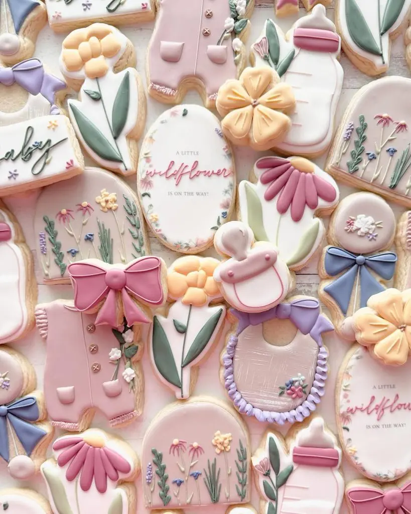 A Little Wildflower Cookie