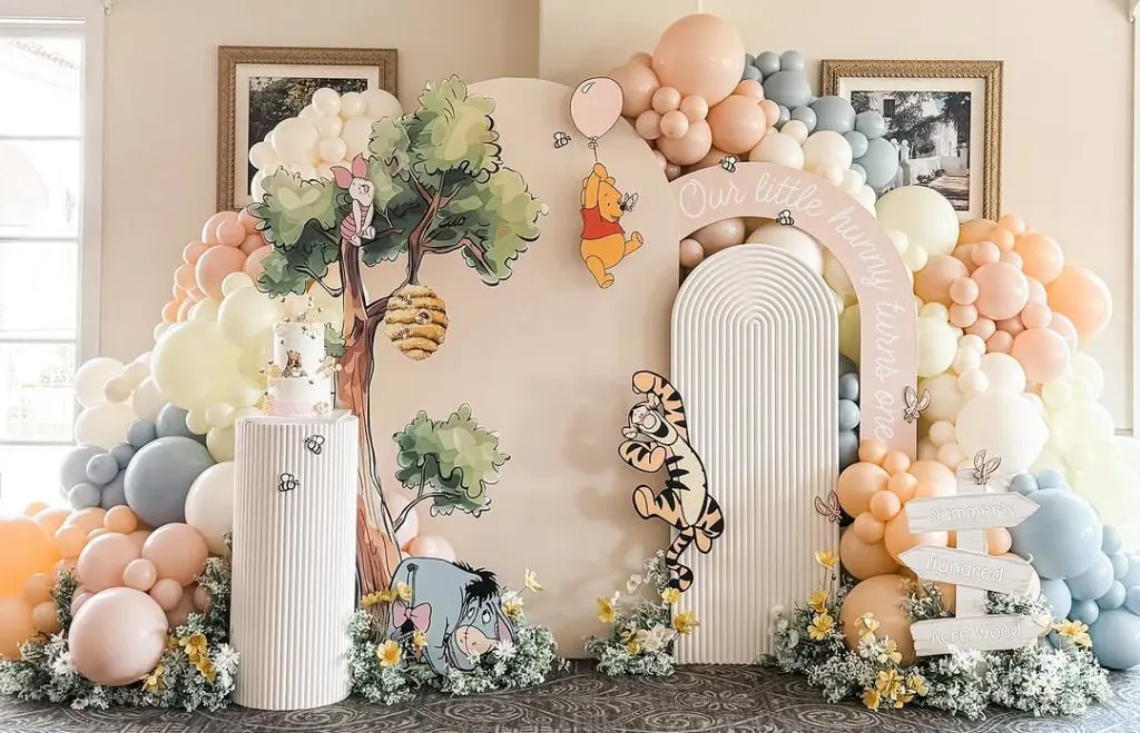 30 Trending Baby Shower Themes That Will Wow Your Guests 3 Winnie the Pooh Baby Shower Theme