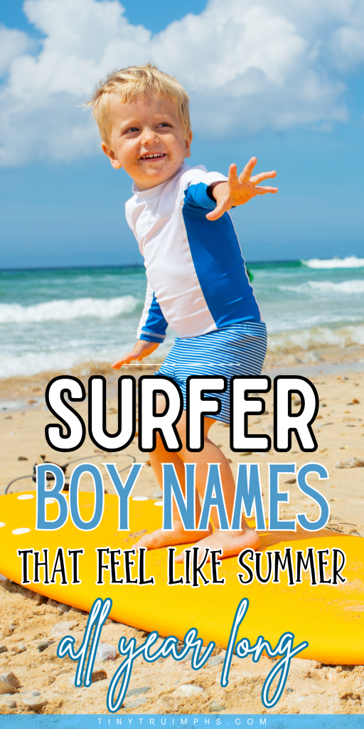 Surfer Boy Names That Feel Like Summer