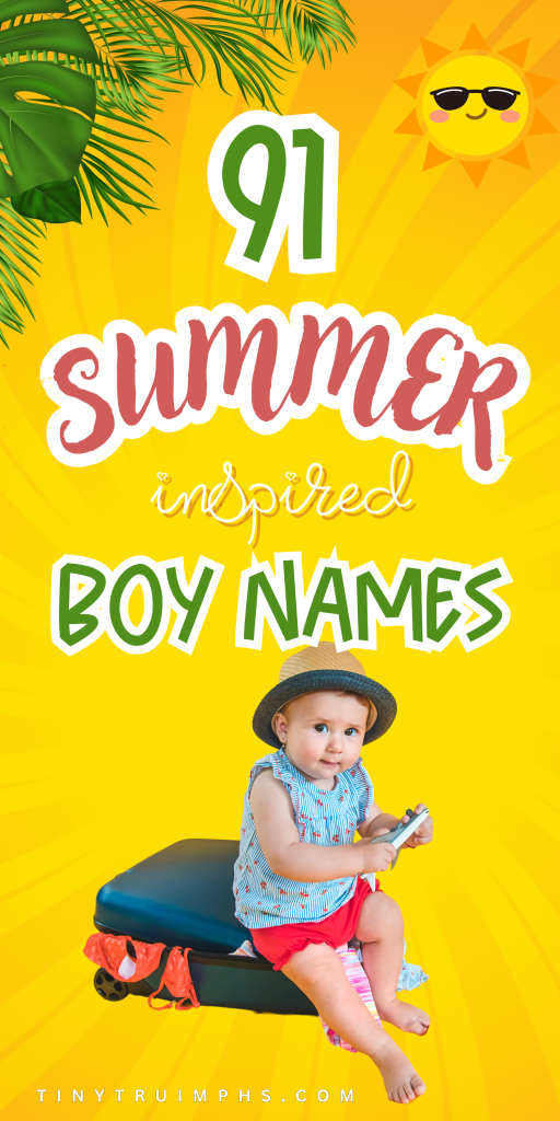 Summer Inspired Boy Names
