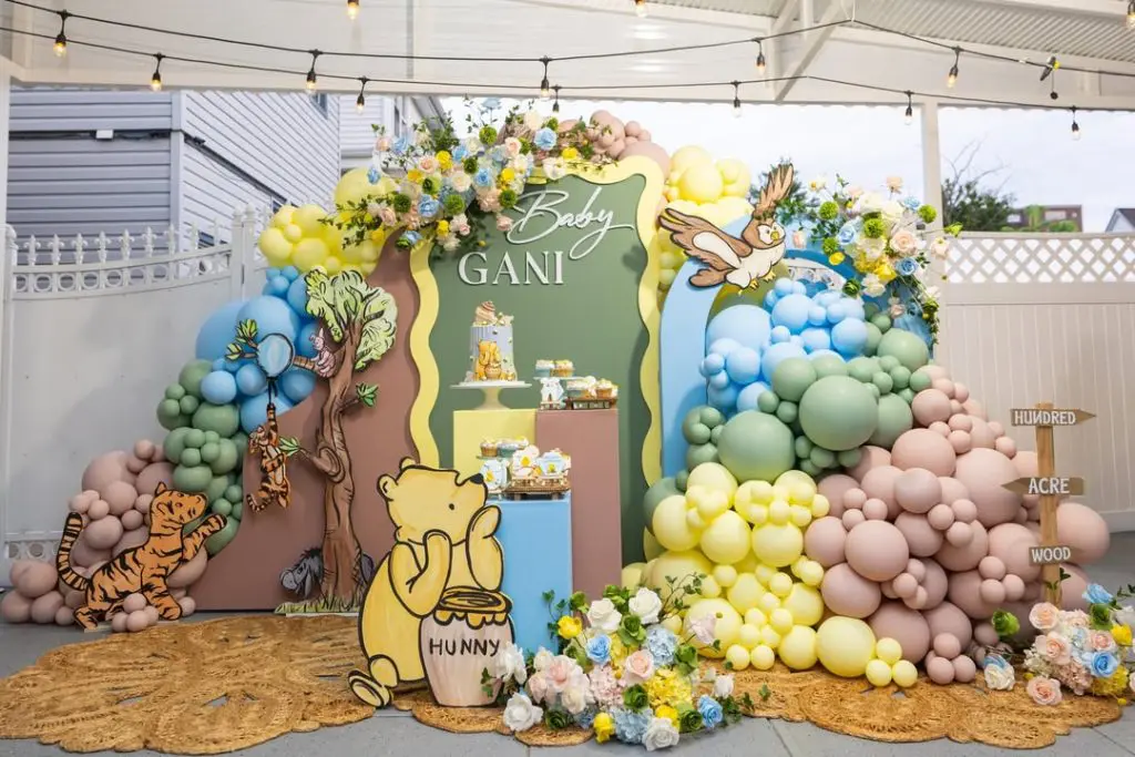 Winnie The Pooh Baby Shower Decor
