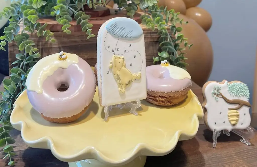 Winnie the pooh Themed Donuts