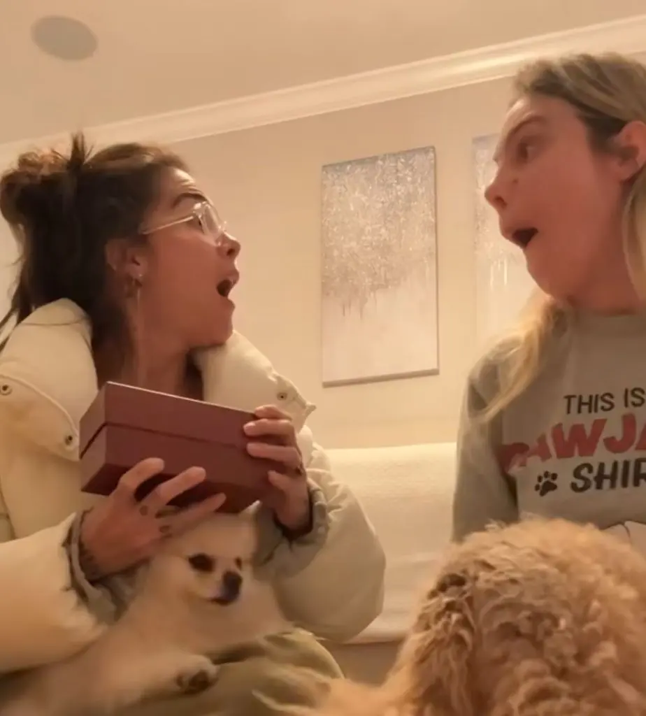 A video of everyones reaction