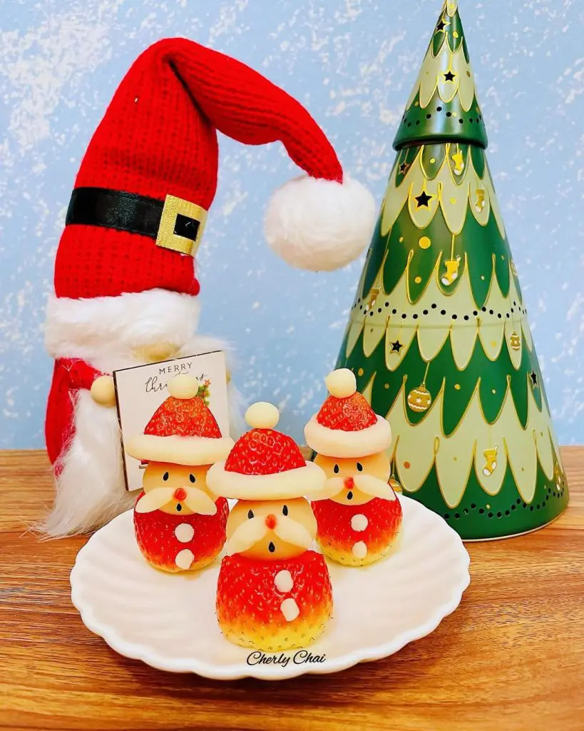 Strawberry Santa Claus