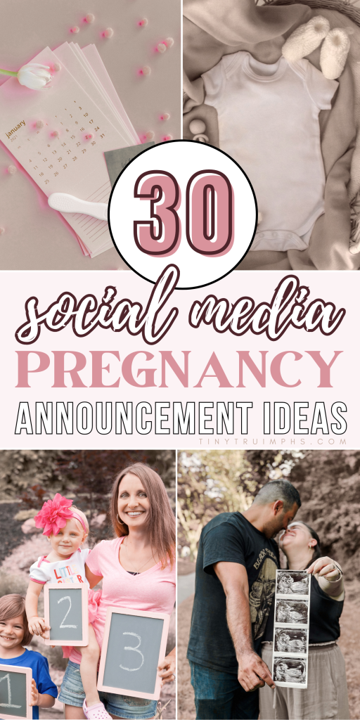 30 Unique Pregnancy Reveal Ideas for Social Media