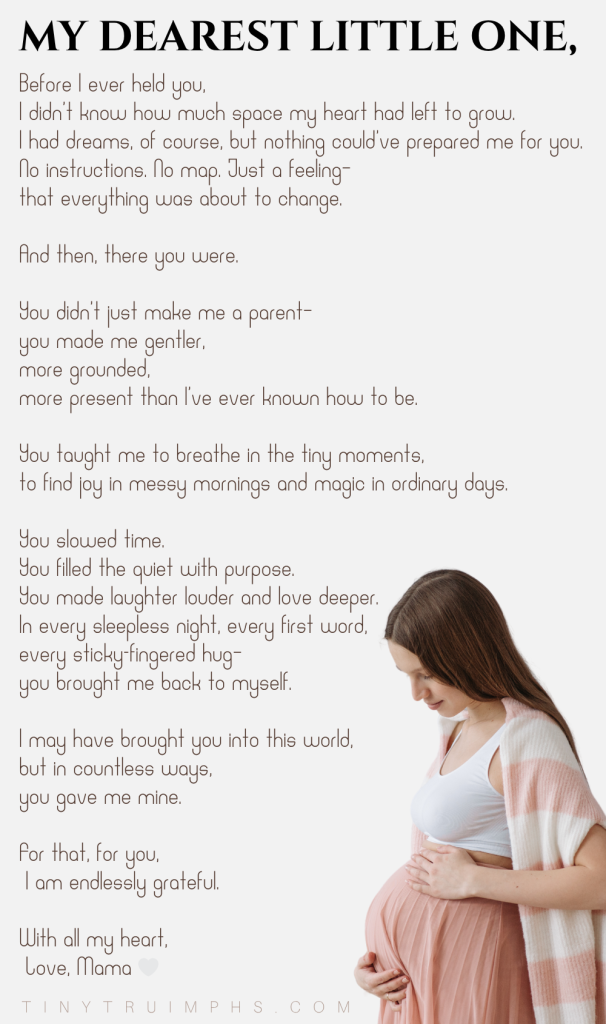 A Letter to Baby