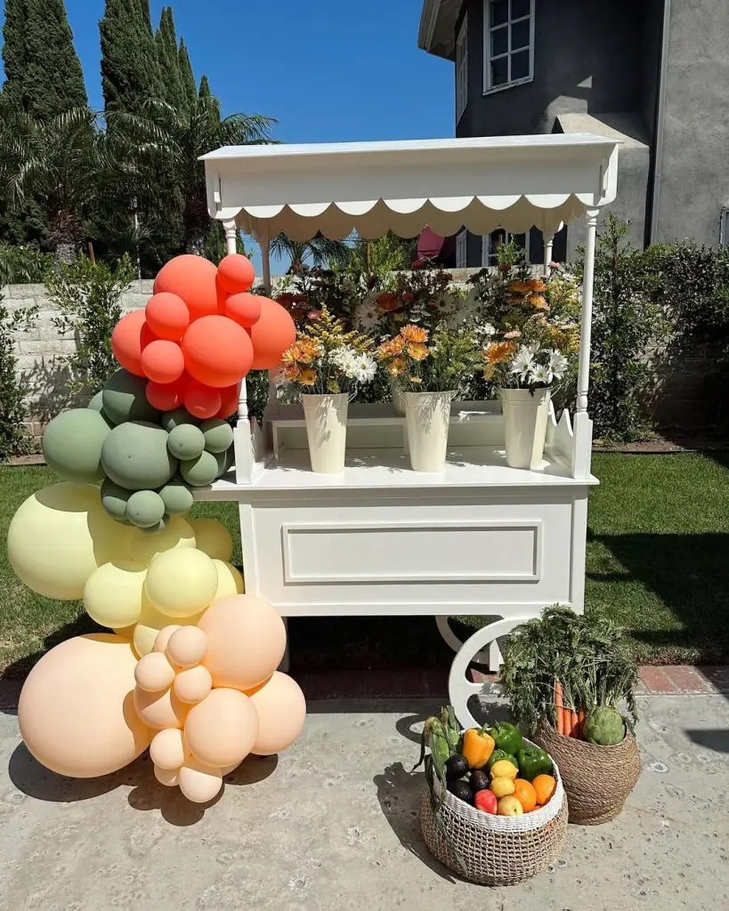 Baby Bash at the Fall Market Decor