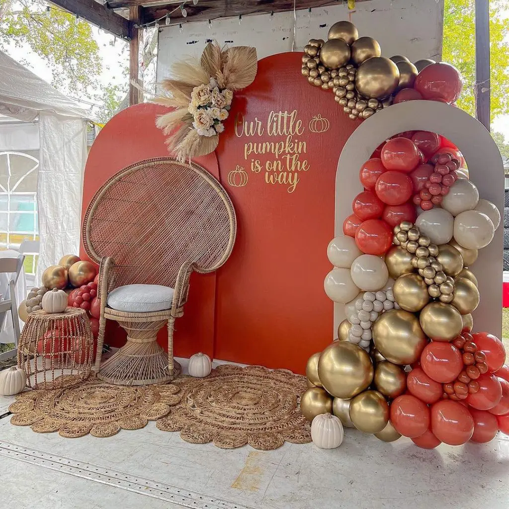 Our Little Pumpkin is on the way Baby Shower Decor