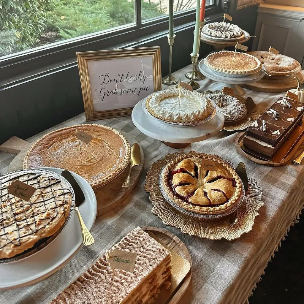 Table Decor For Cutie Pie Baby Shower