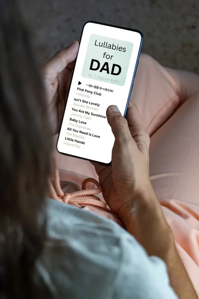 Music Playlist Pregnancy Reveal to Dad