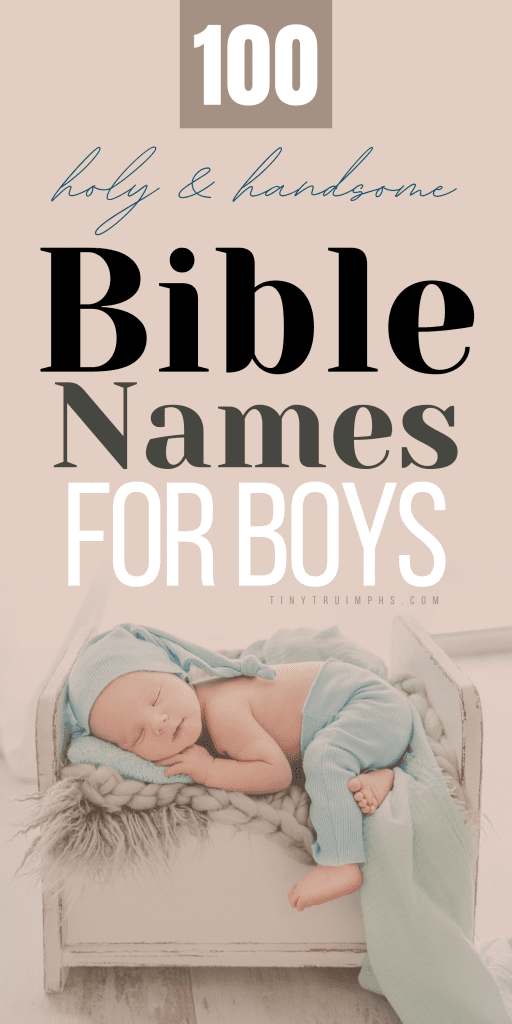 Bible Names For Boys