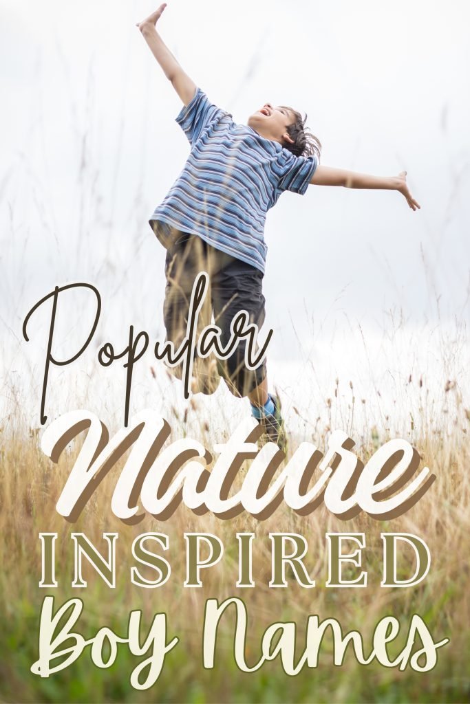 Popular boy names inspired by nature