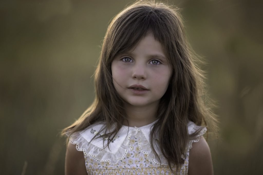 Portrait photo of a girl