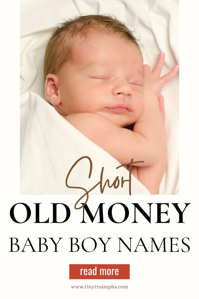 Short Old Money Boy Names