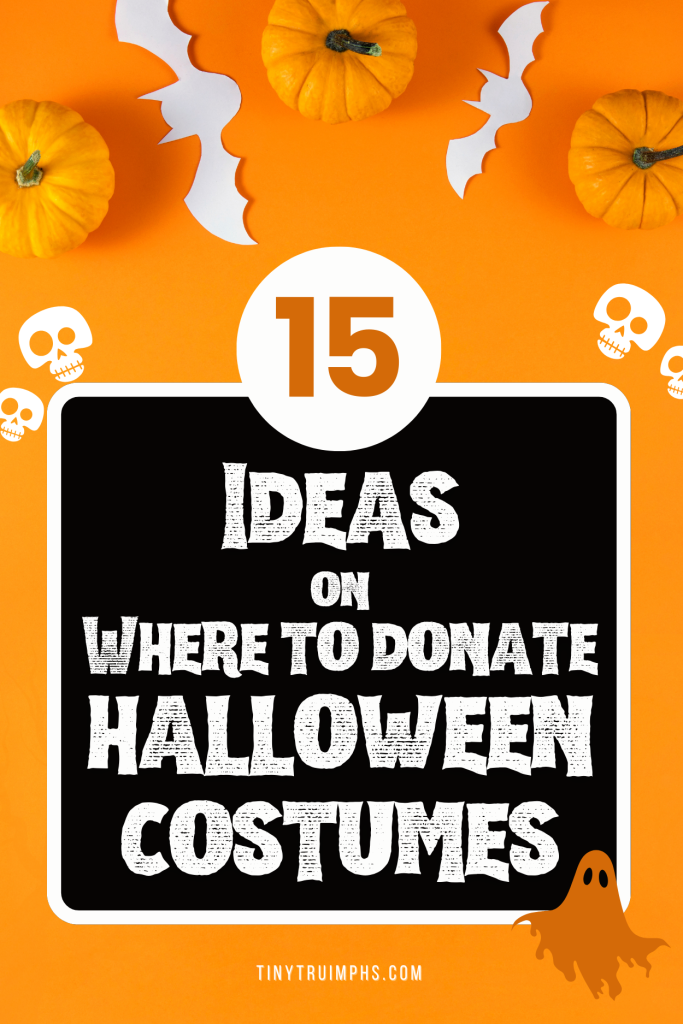 Where to donate halloween costumes