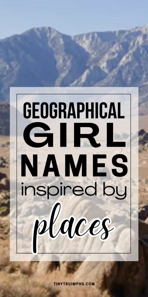 Geographical Girl Names