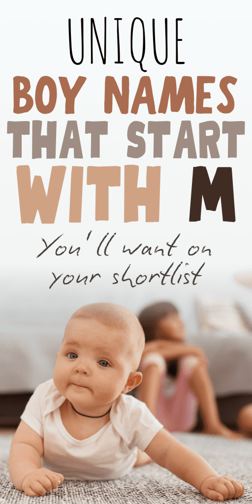 Unique Baby Boy Names Beginning With M 13 Unique Boy Names That Start With M