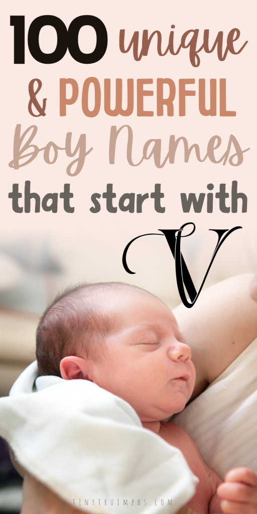 Boy Names That Start With V