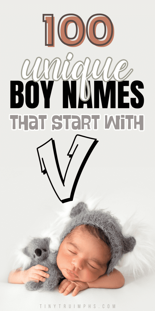 Unique Boy Names That Start With Letter V
