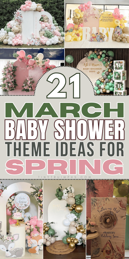 21 March Baby Shower Ideas For Spring
