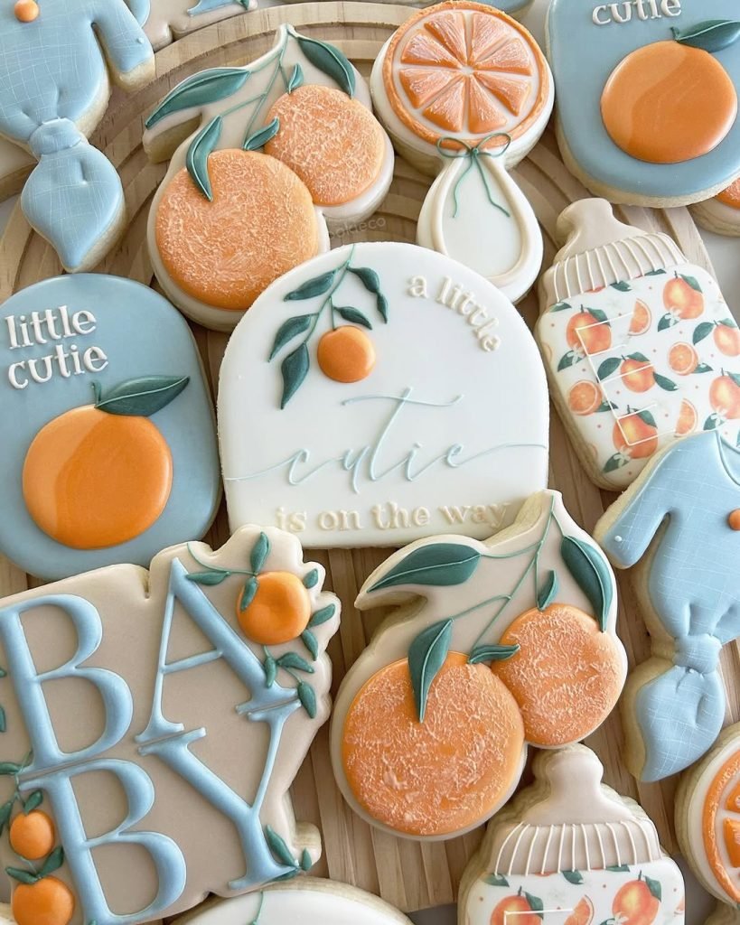 25 Baby Shower Cookie Ideas for Girls That Are Too Pretty to Eat 15 A Little Cutie is on the Way Cookies