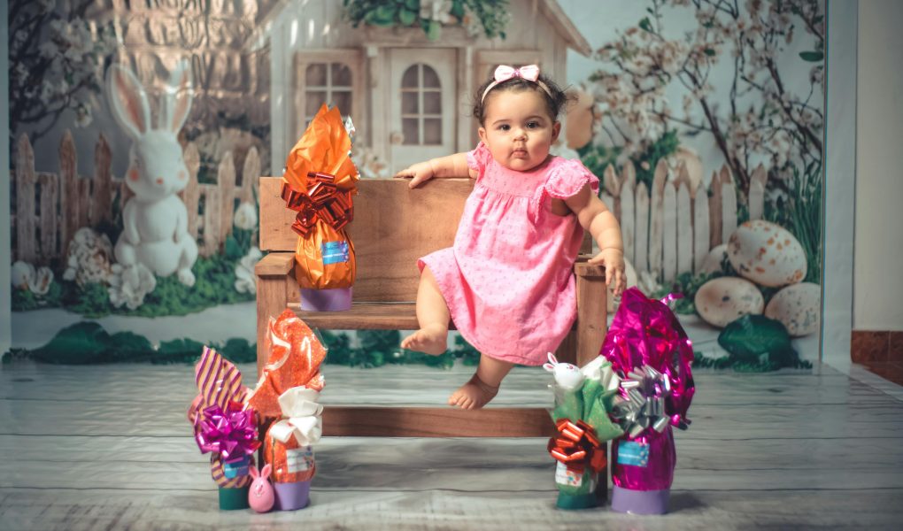 Adorable Baby in Easter Themed Photo Shoot - Featured
