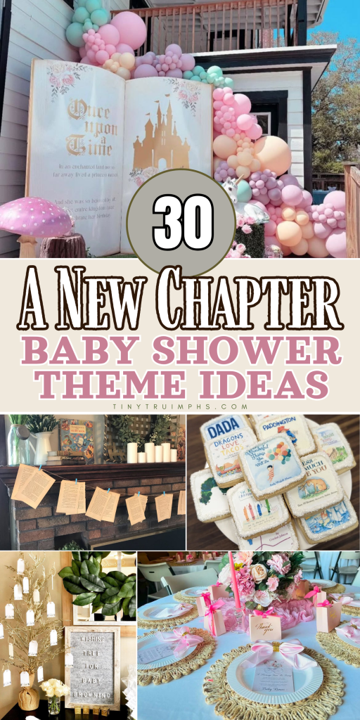 30 Unique A New Chapter Baby Shower Theme Ideas That Feel Like Home 2 A New Chapter Baby Shower Theme Ideas