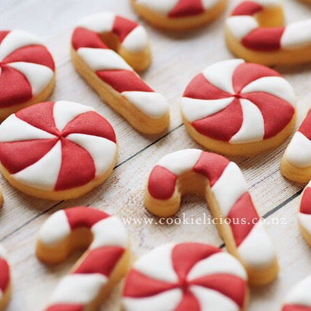 Candy Cane Cookies
