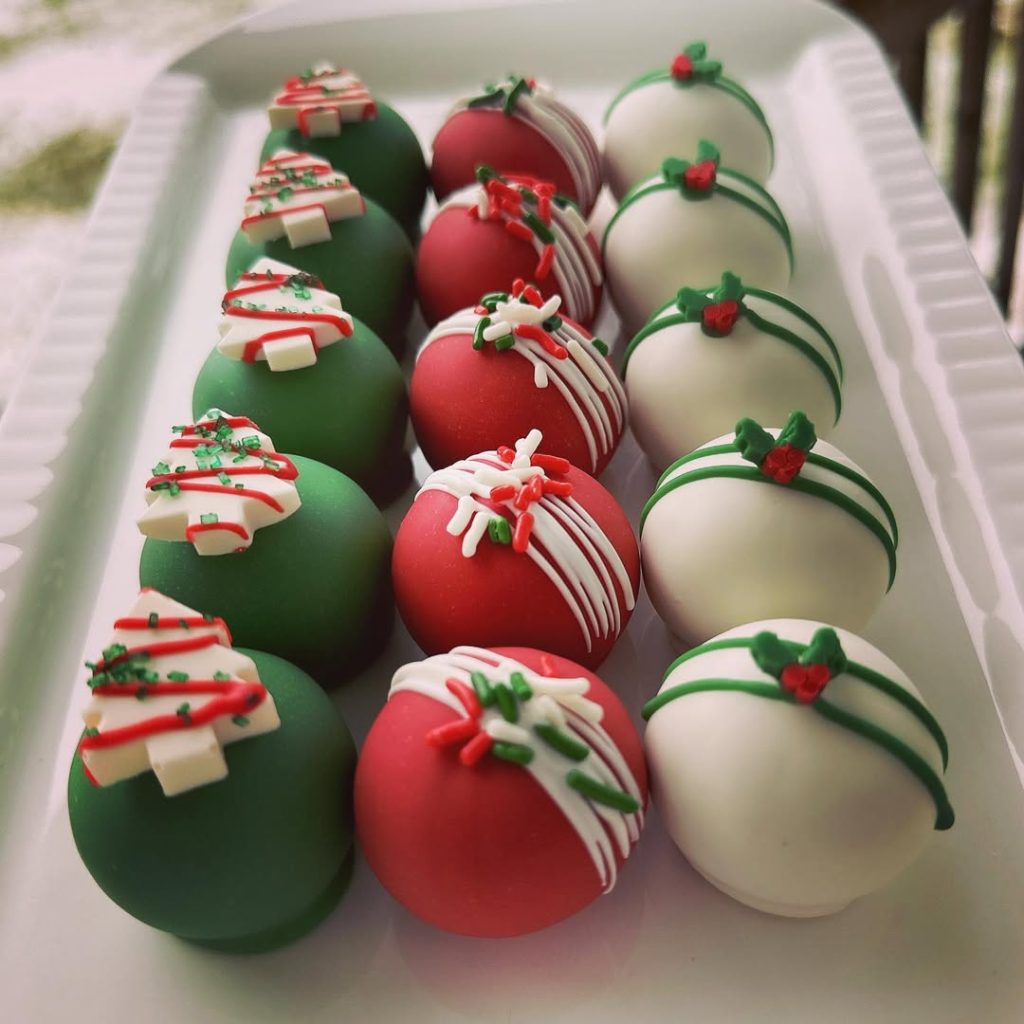 Christmas Cake Balls