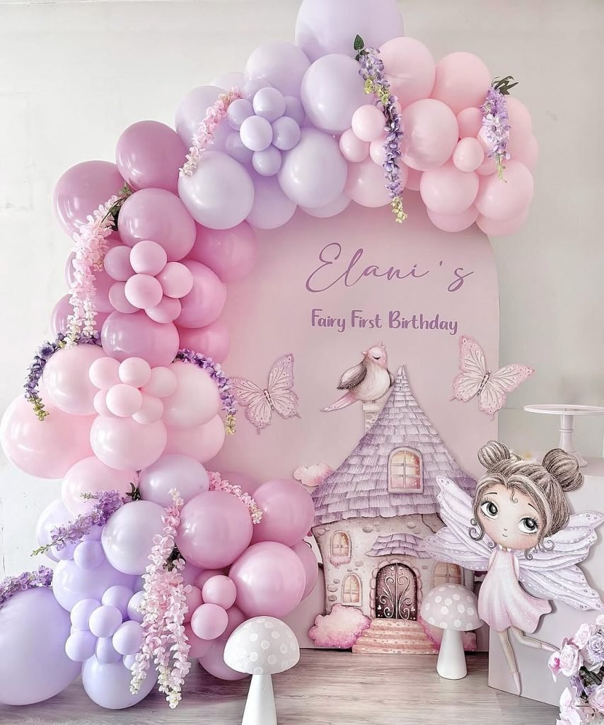Fairy First Birthday Theme 2