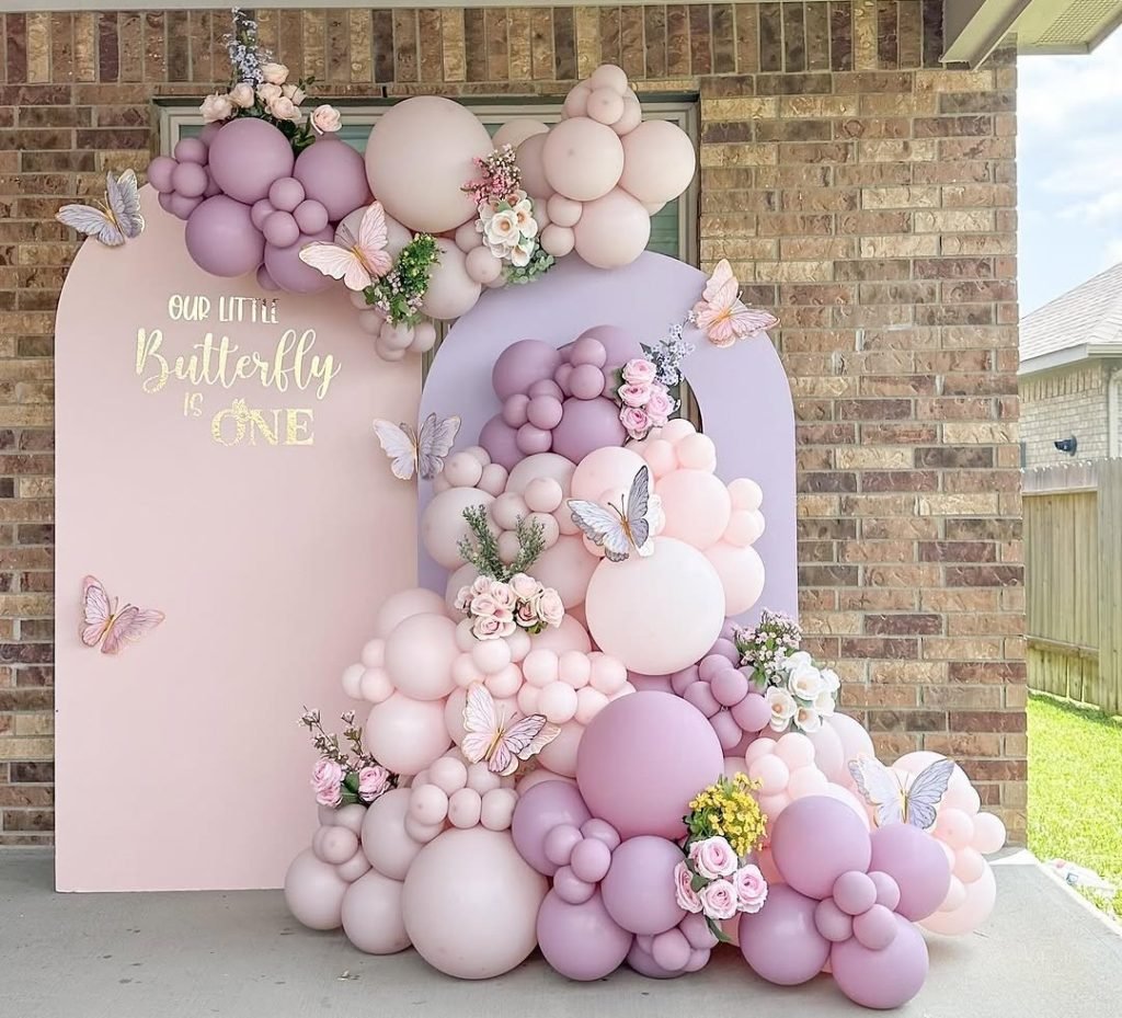 Little Butterfly Birthday Theme
