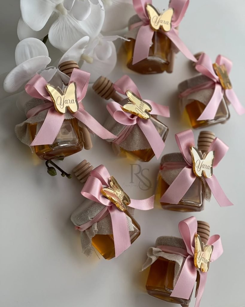 30 Woodland Theme Baby Shower Ideas 35 Mini Honey Jars