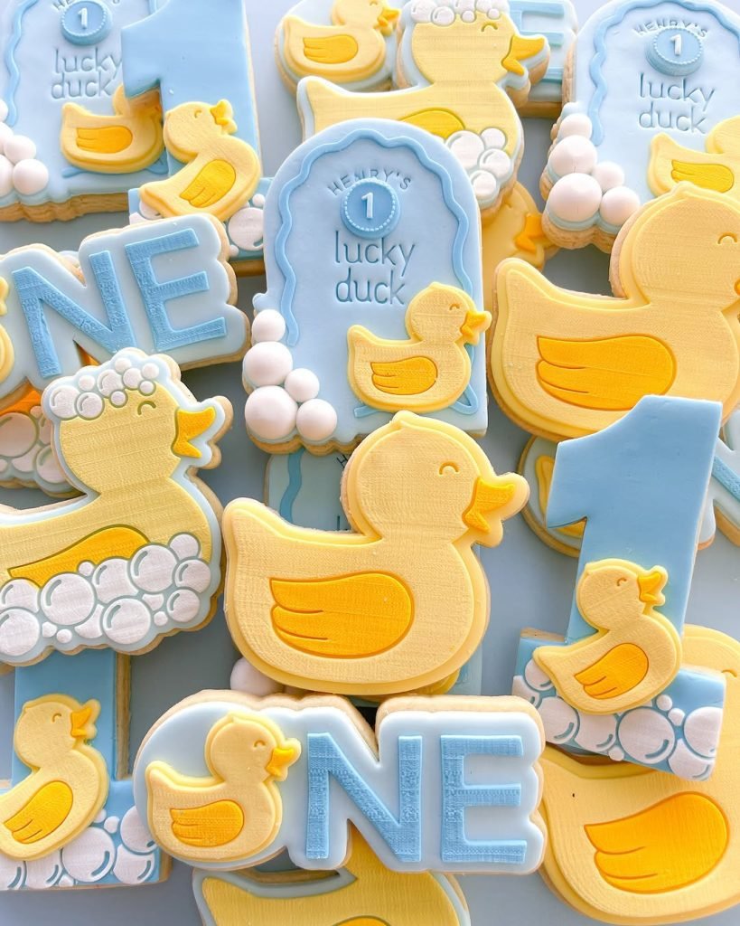 One Lucky Duck Cookies