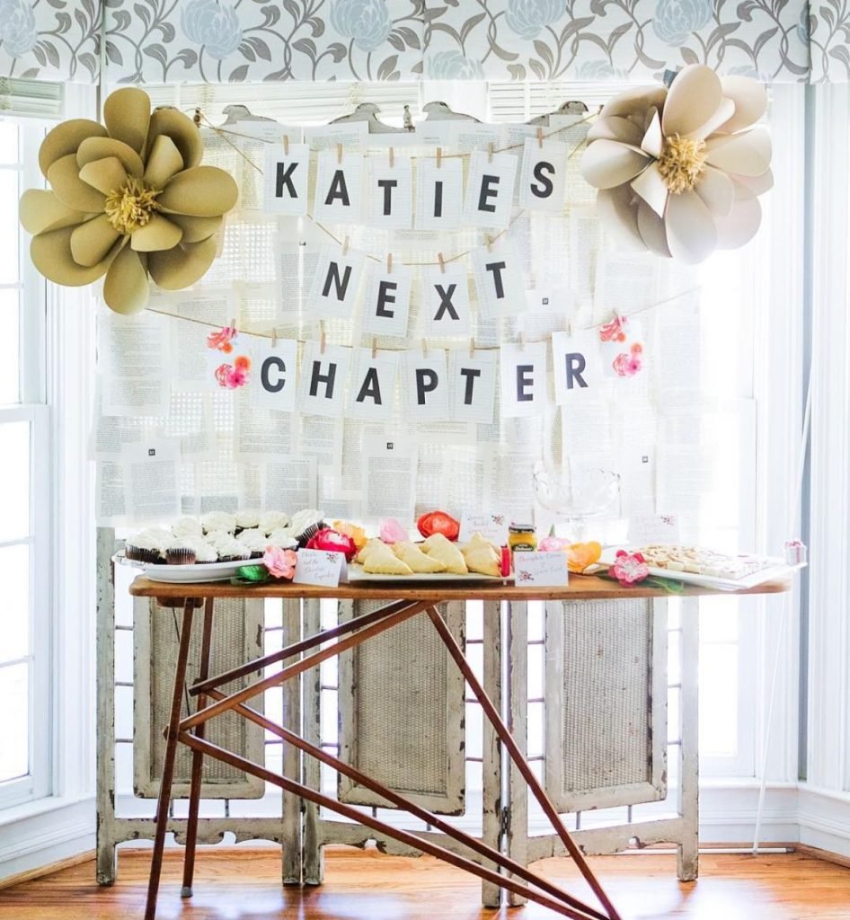 30 Unique A New Chapter Baby Shower Theme Ideas That Feel Like Home 9 Wall of Pages