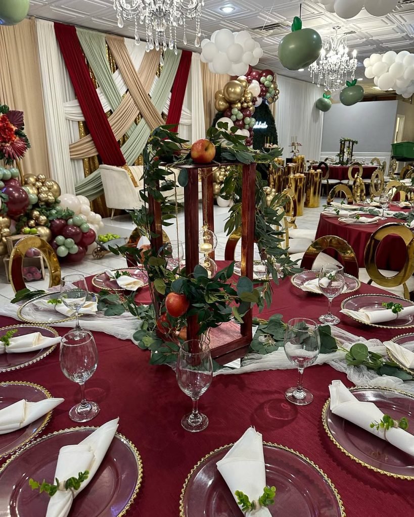 30 Trending Fall Baby Shower Themes and Decor Ideas for 2025 7 Apple of our Eye Table Decor