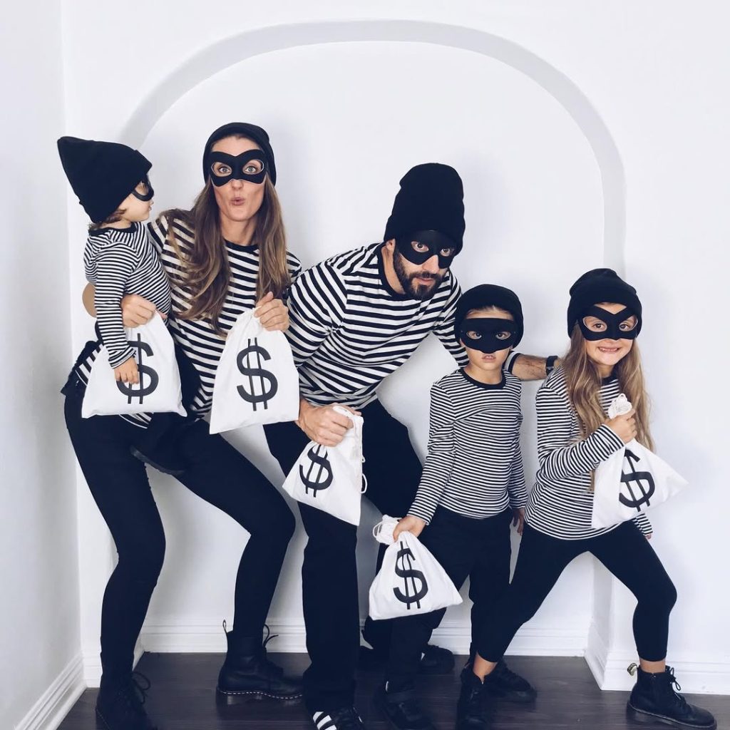30+ Cute Family Halloween Costume Ideas That’ll Steal the Show 25 Prisoners Family Costume For Halloween