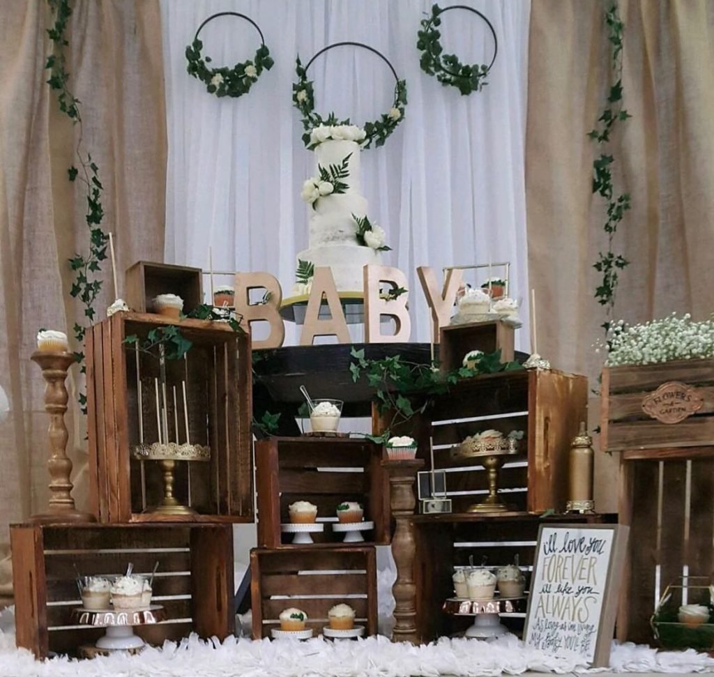 30 Trending Fall Baby Shower Themes and Decor Ideas for 2025 36 Woven Baskets & Crates